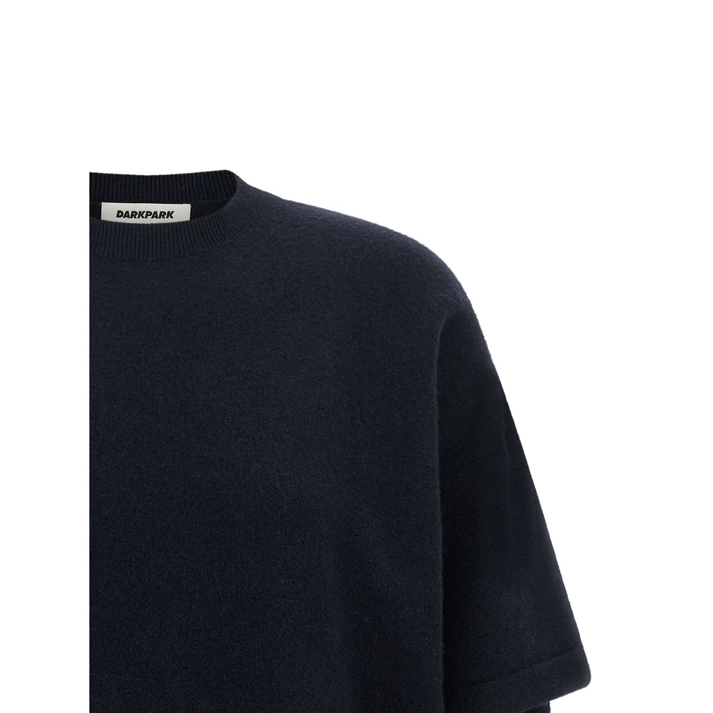 Darkpark Blue Merino Wool Cardigan