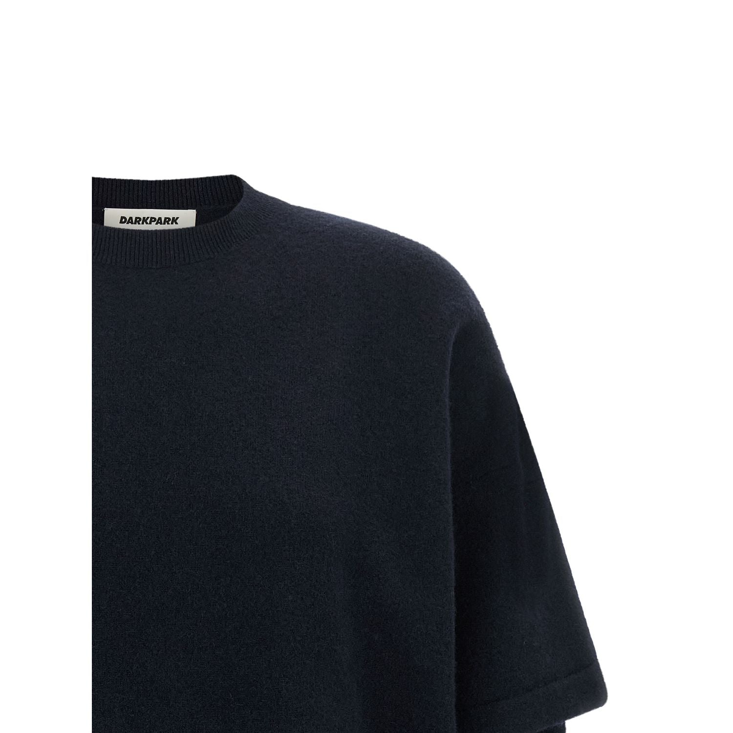 Darkpark Blue Merino Wool Cardigan