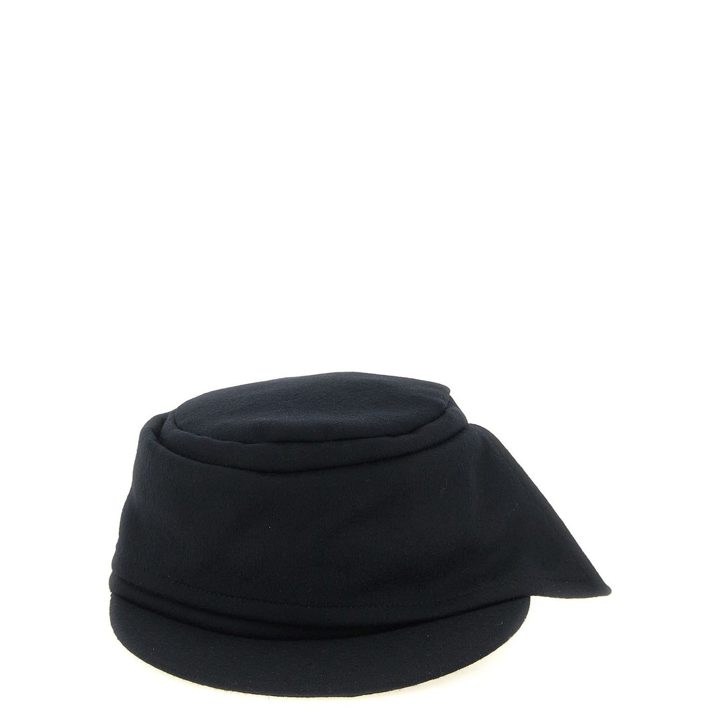 Yohji Yamamoto Black Polyamide Cap (Baseball Hat)