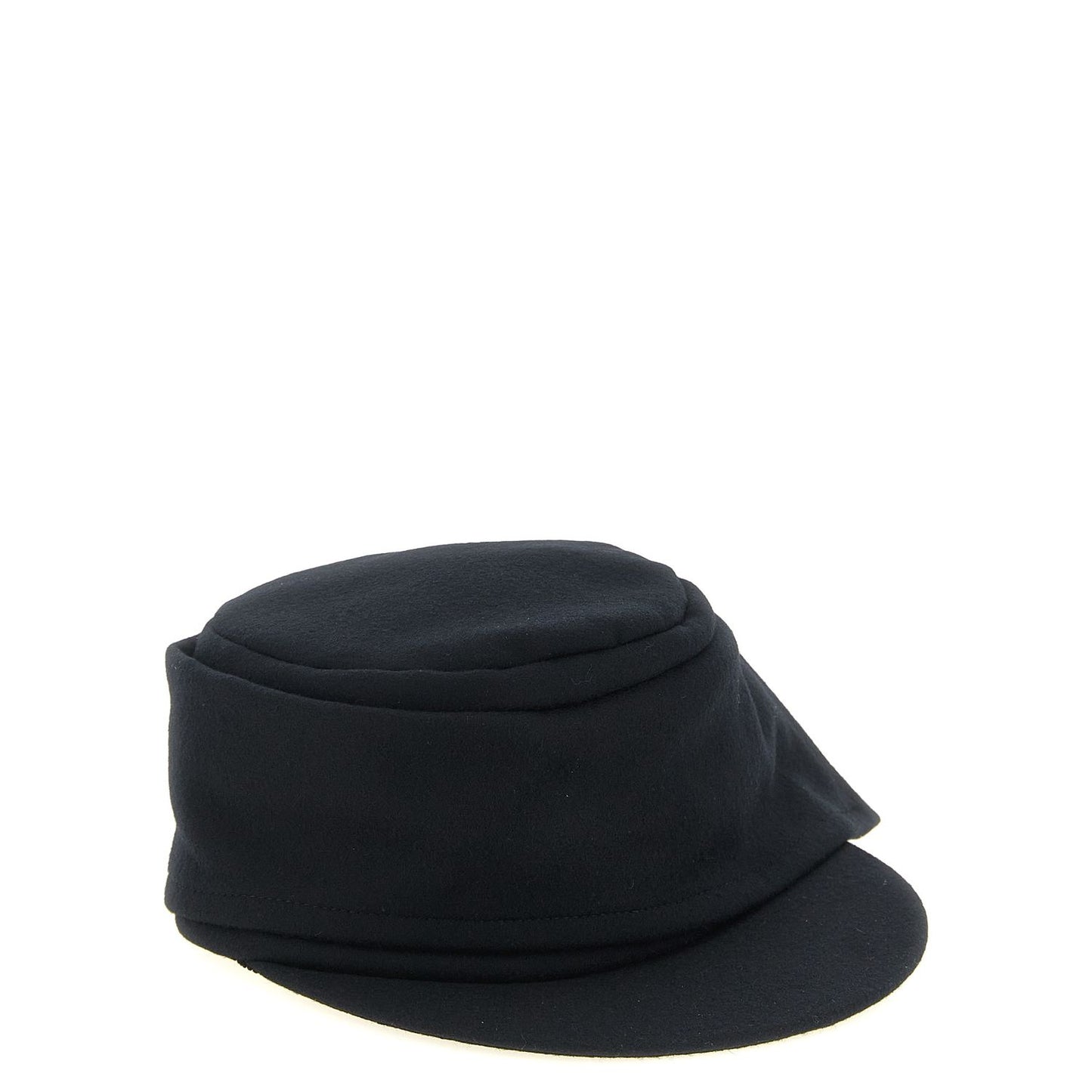 Yohji Yamamoto Black Polyamide Cap (Baseball Hat)