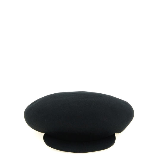 Yohji Yamamoto Black Polyethylene Cap (Baseball Hat)