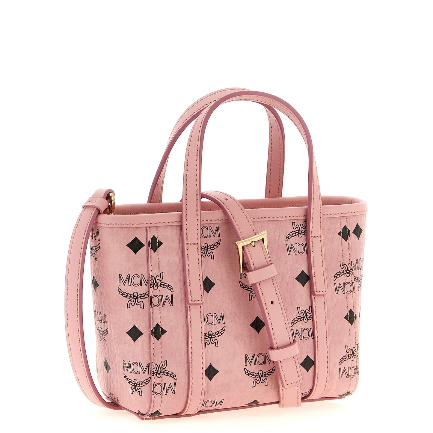 MCM Multicolor Polyethylene Tote Bag