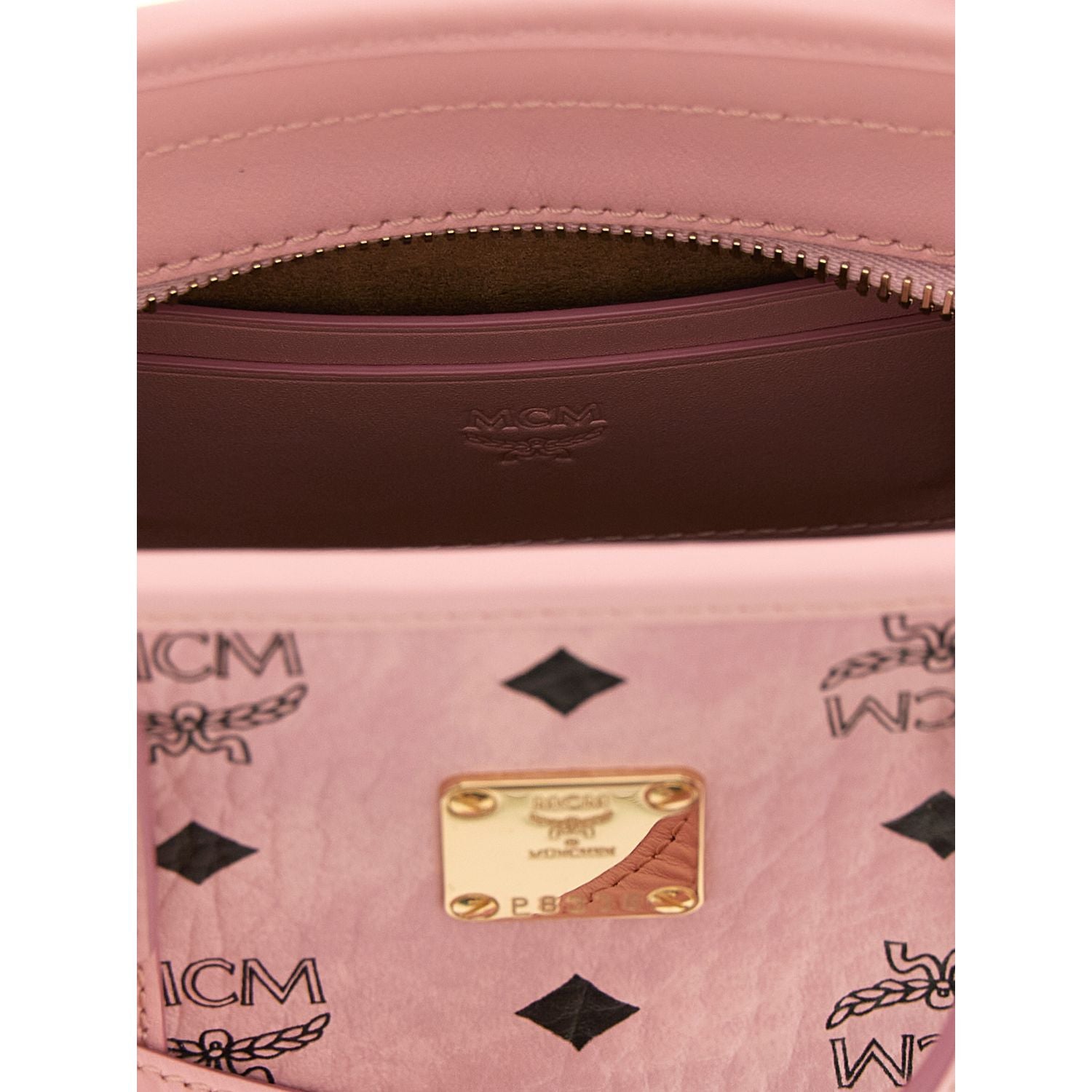 MCM Multicolor Polyethylene Tote Bag