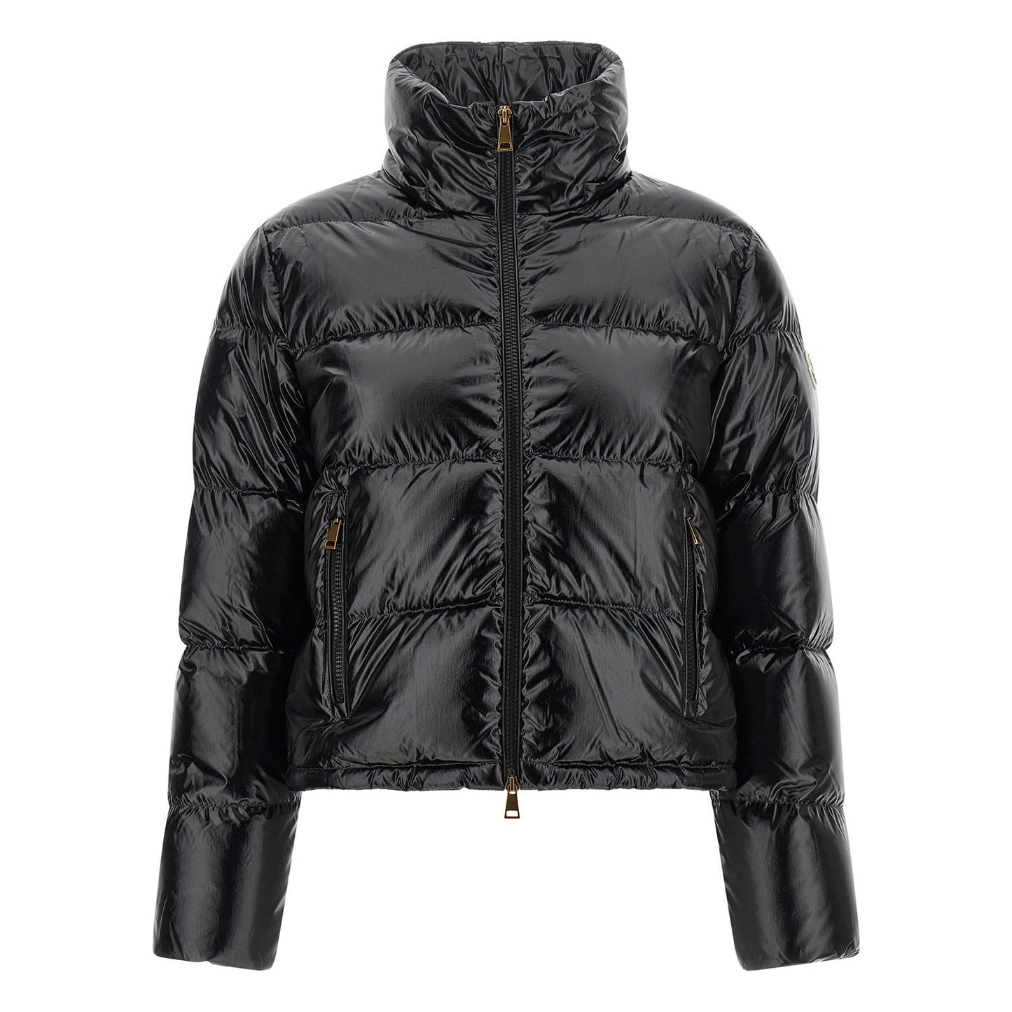 Moncler Black Polyamide Full-Length Jacket