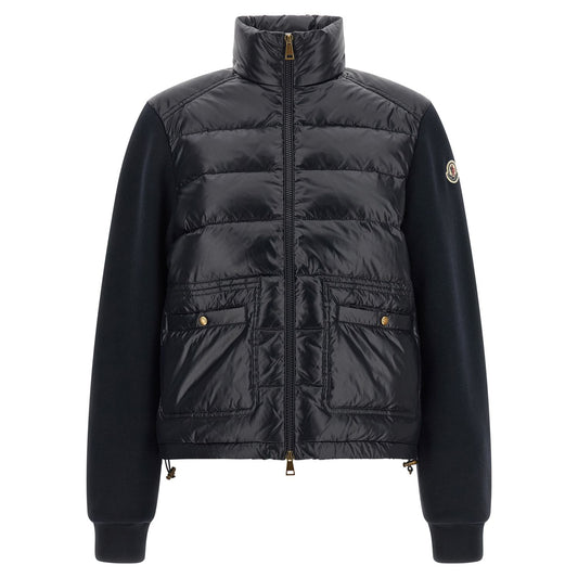 Moncler Blue Polyamide Cardigan