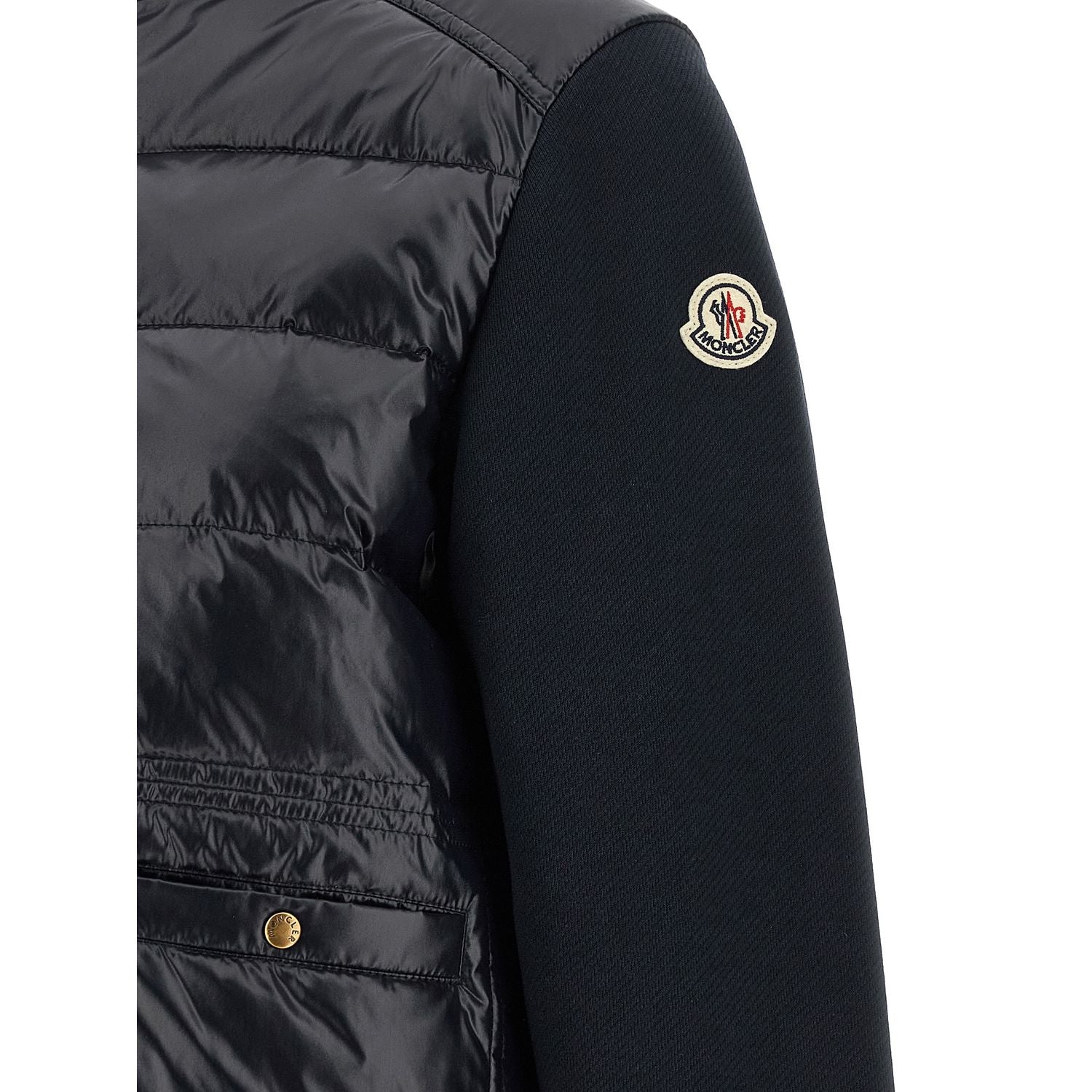 Moncler Blue Polyamide Cardigan