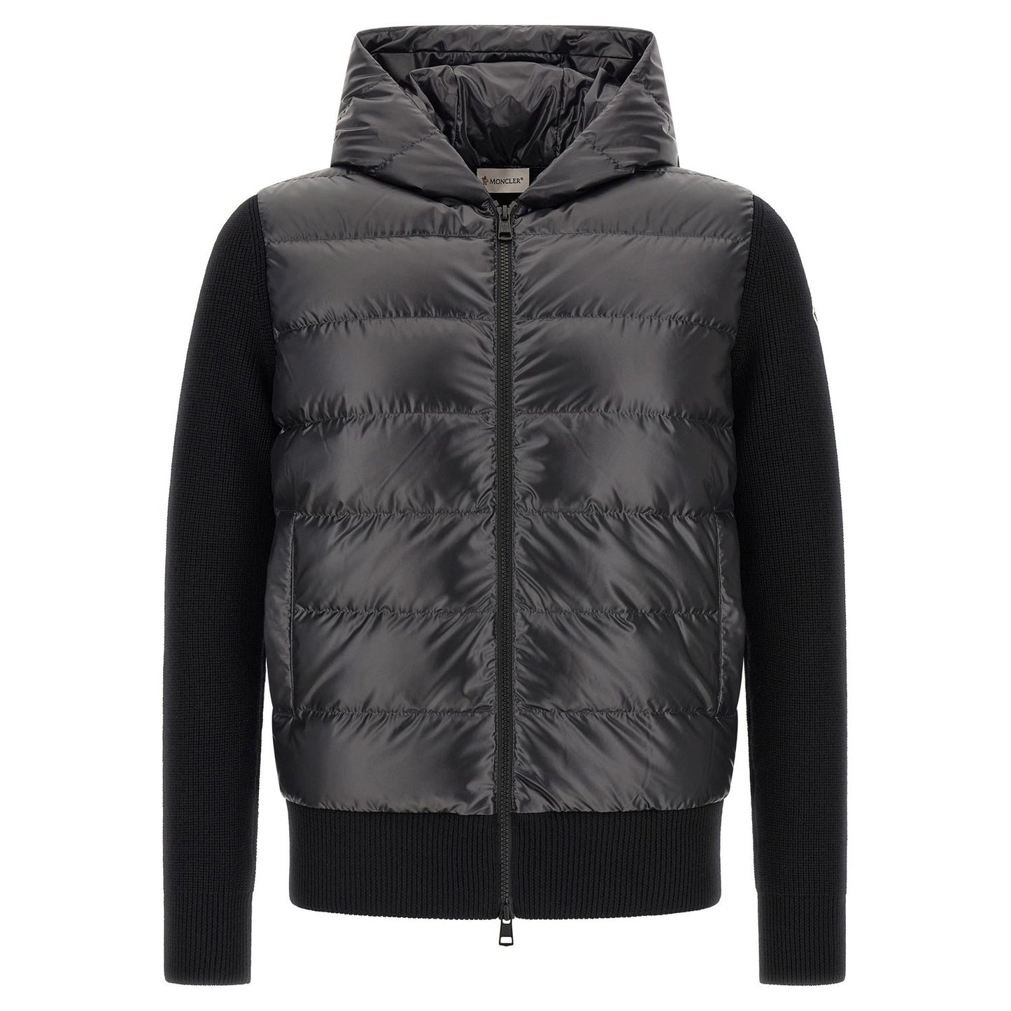 Moncler Black Polyester Cardigan