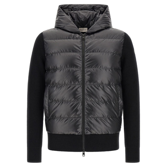 Moncler Black Polyester Cardigan