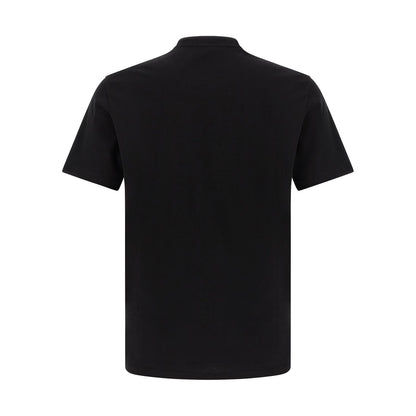 Versace Black Cotton T-Shirt