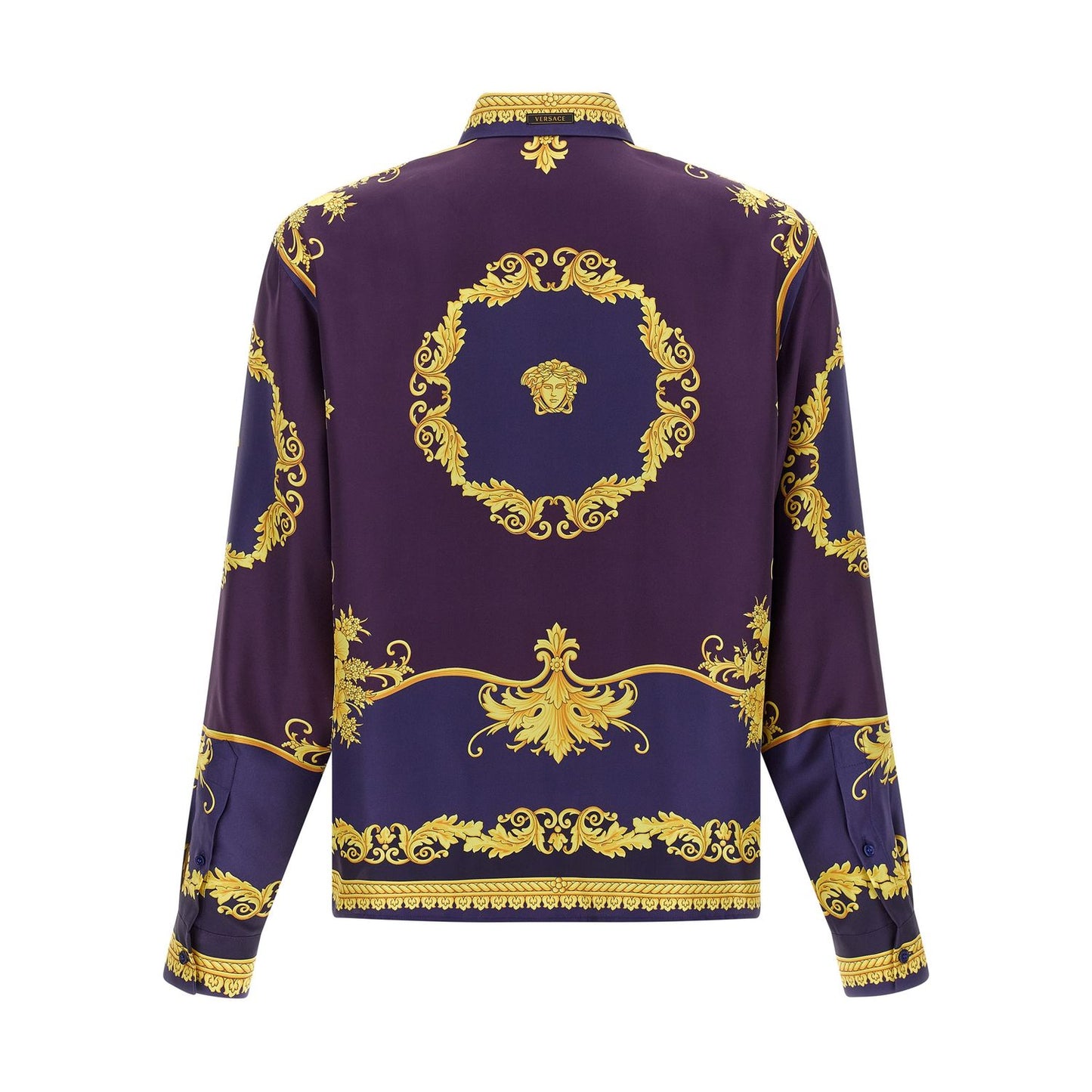 Versace Multicolor Silk Blouse