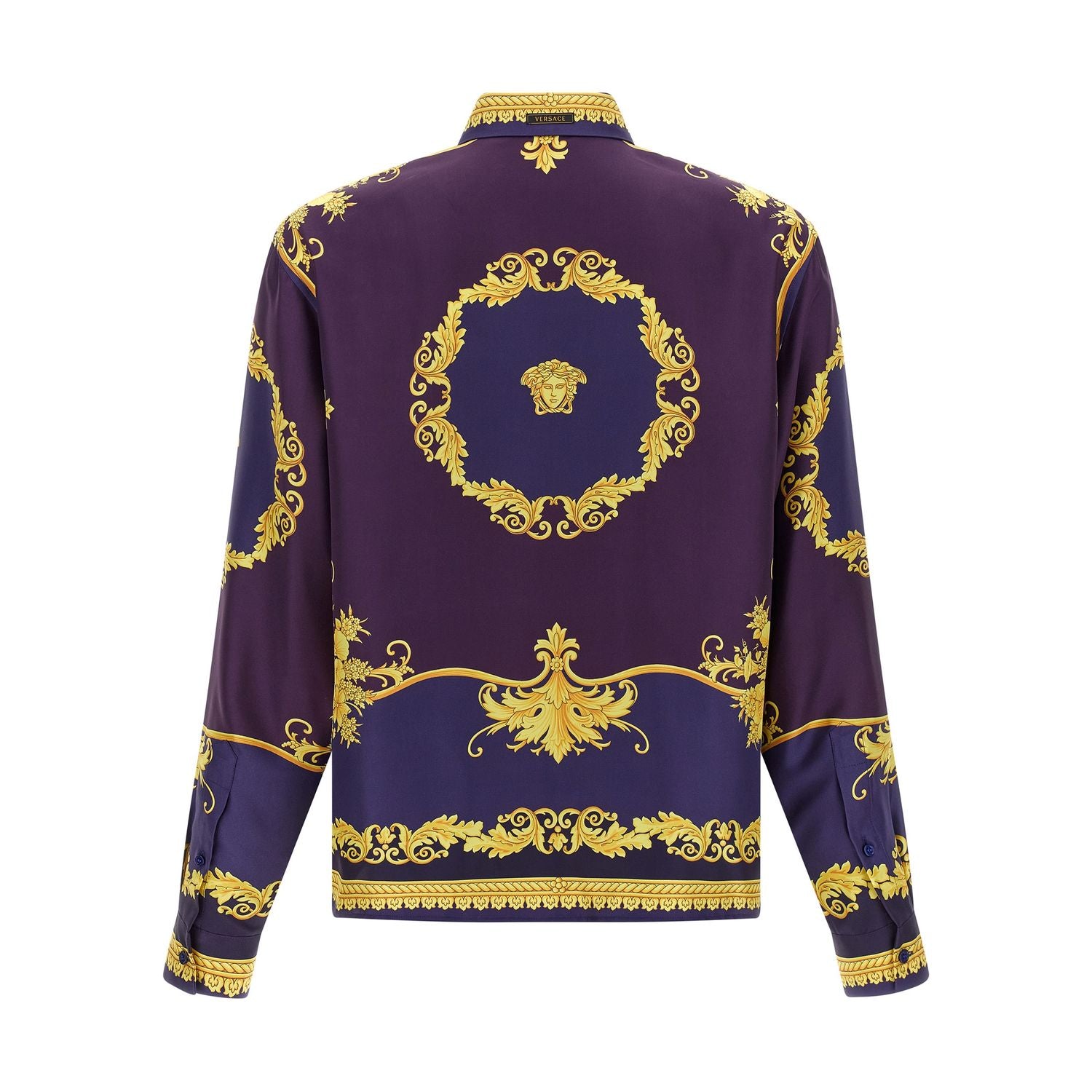 Versace Multicolor Silk Blouse