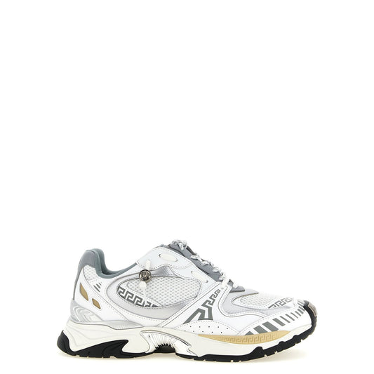 Versace Multicolor Calfskin Chunky Sneakers