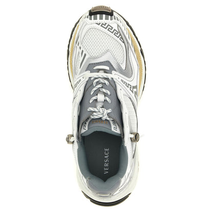 Versace Multicolor Calfskin Chunky Sneakers