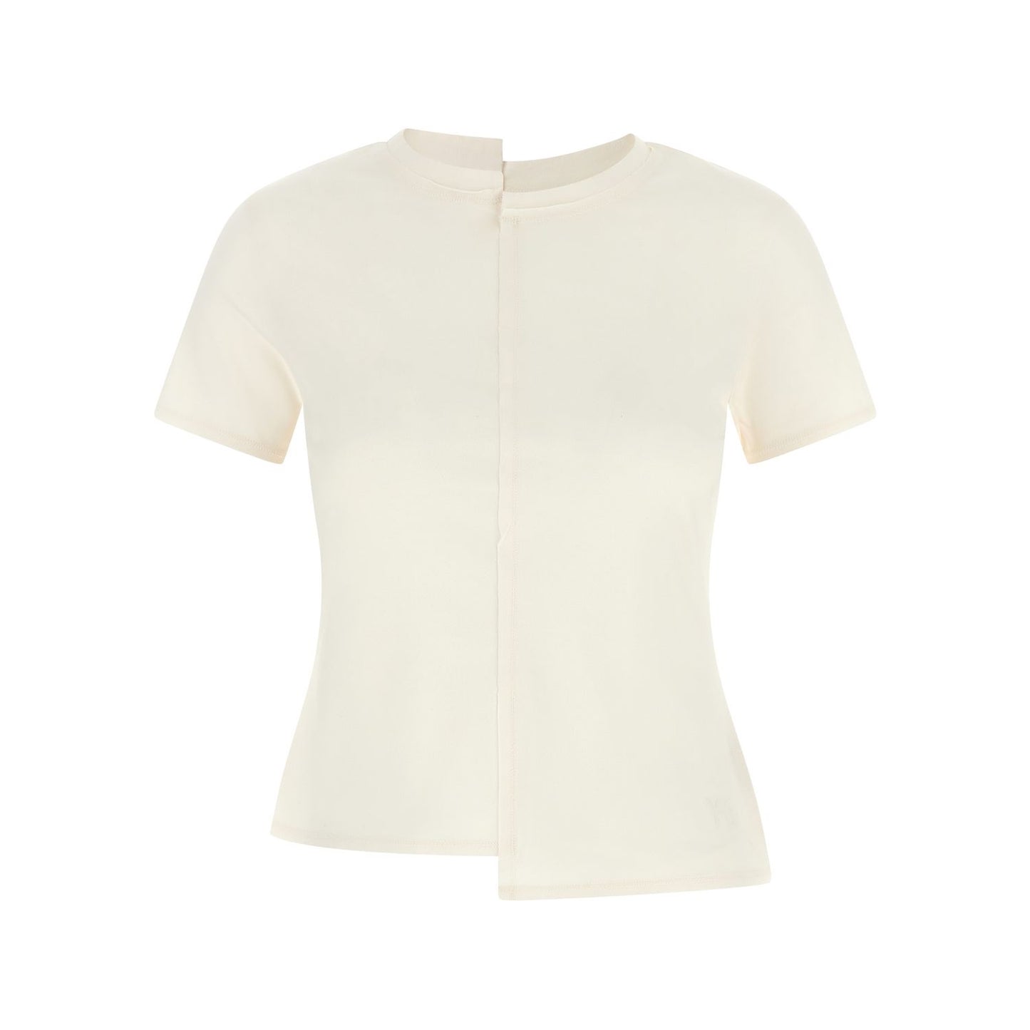 Y-3 White Cotton T-Shirt
