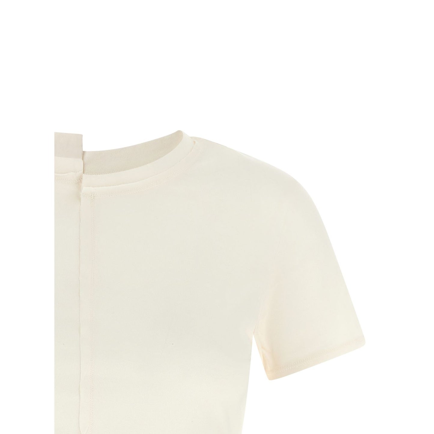 Y-3 White Cotton T-Shirt