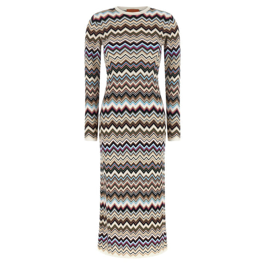 Missoni Multicolor Viscose Midi Dress
