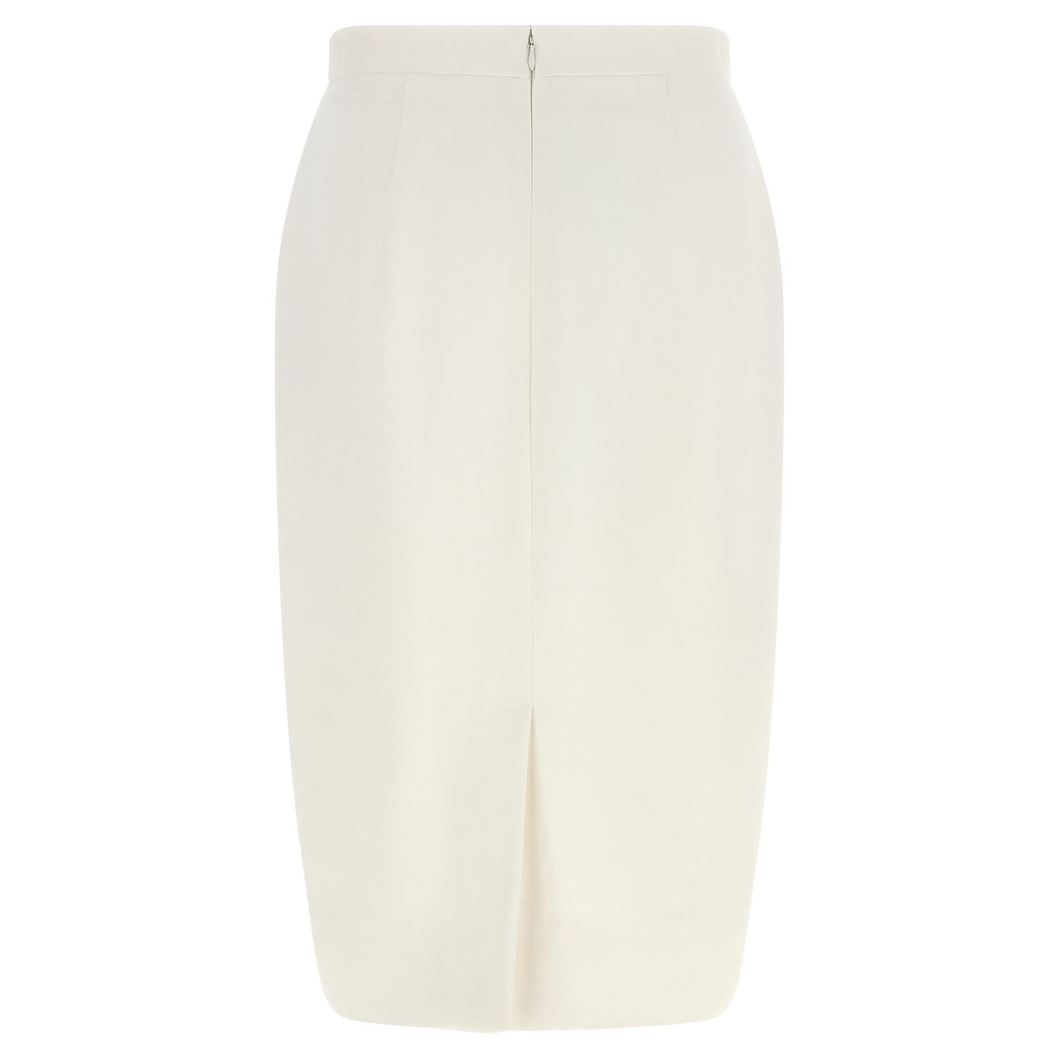Stella McCartney White Polyester Midi Skirt