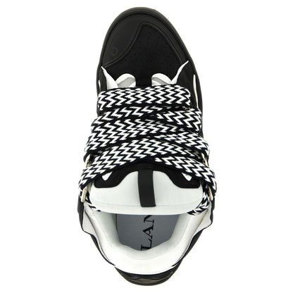 Lanvin Bicolor Calfskin Chunky Sneakers