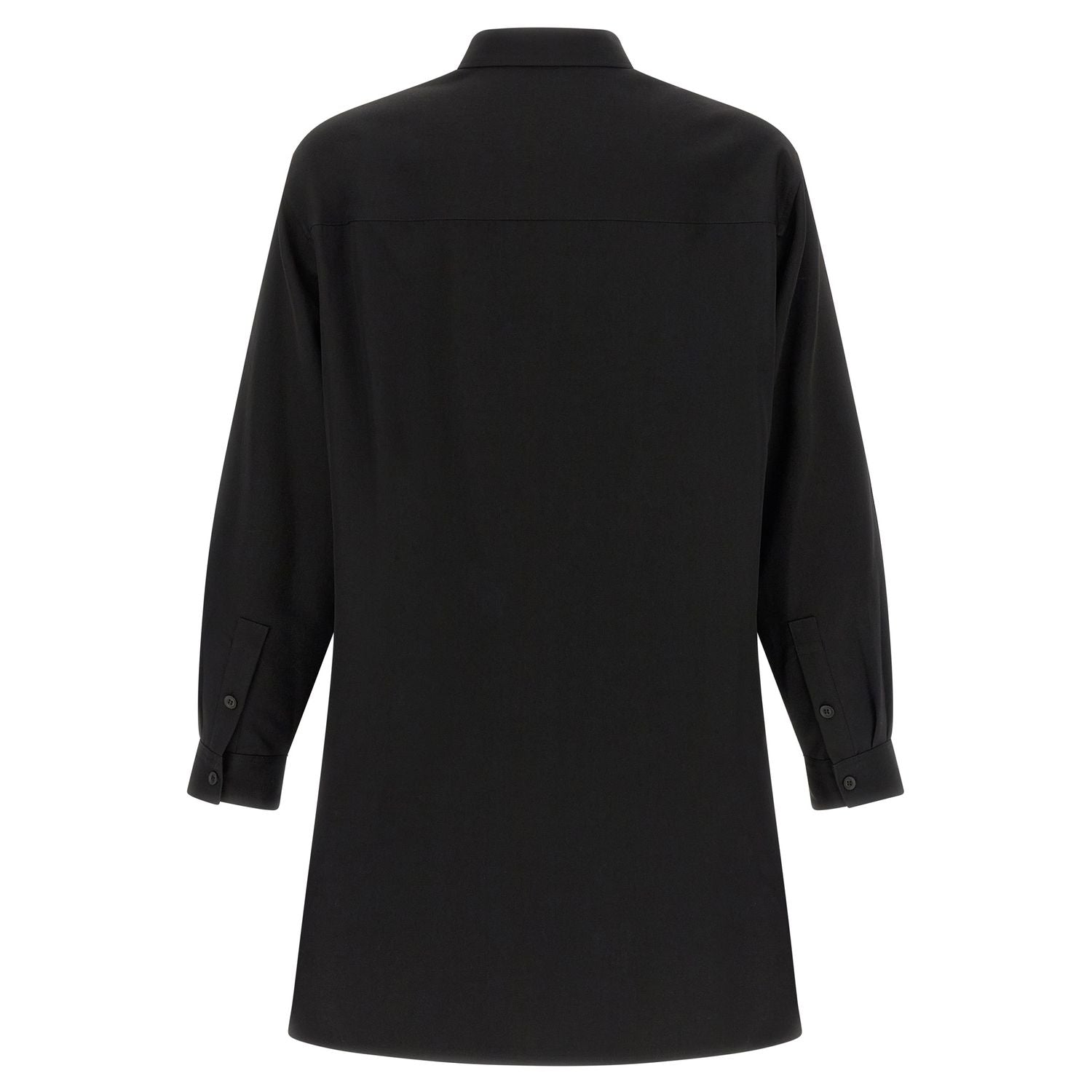 Yohji Yamamoto Black Wool Blouse