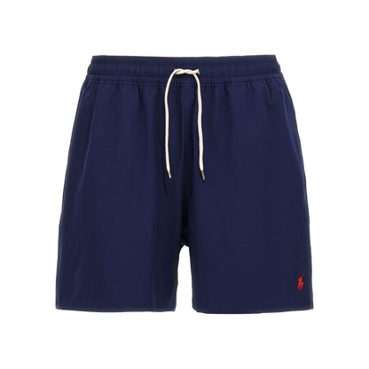 Polo Ralph Lauren Blue Polyester Bermuda Shorts