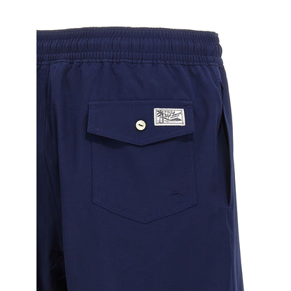 Polo Ralph Lauren Blue Polyester Bermuda Shorts