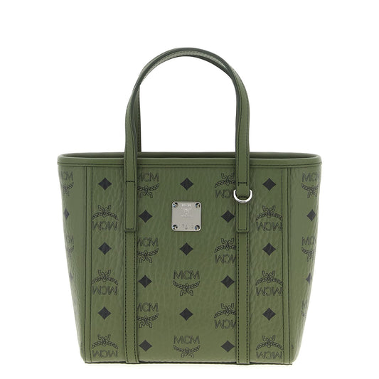 MCM Bicolor Polyethylene Tote Bag