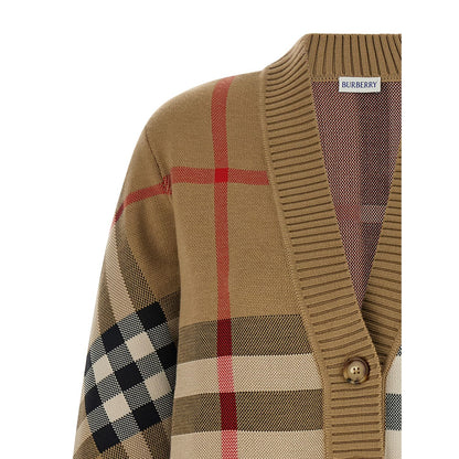 Burberry Beige Polyester Cardigan