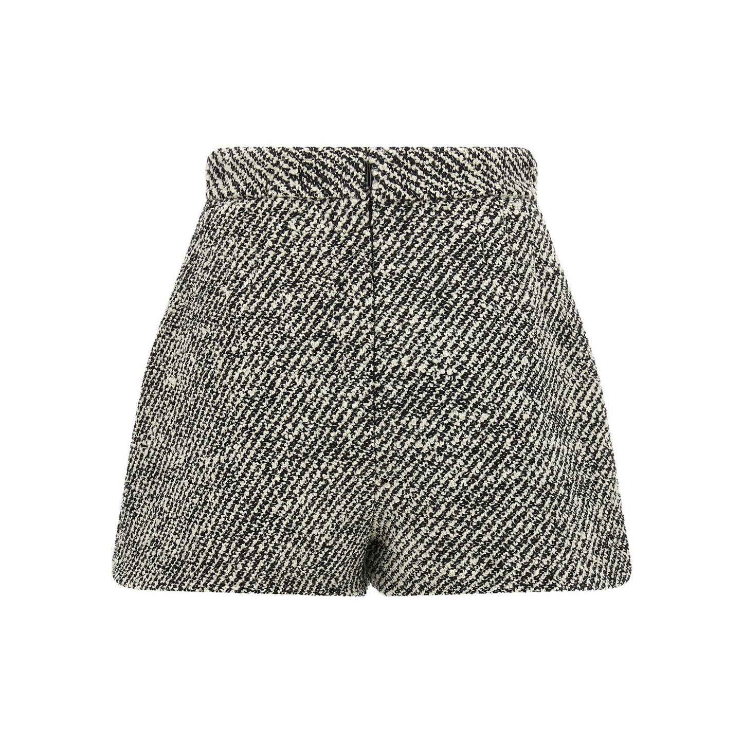 Versace Bicolor Virgin Wool Bermuda Shorts