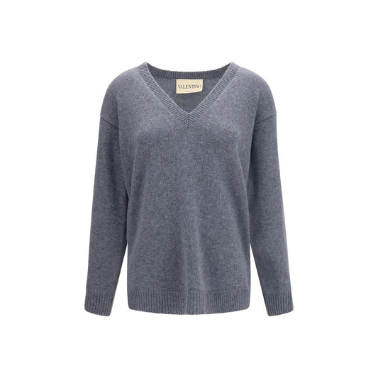 Valentino Garavani Gray Cashmere Sweater