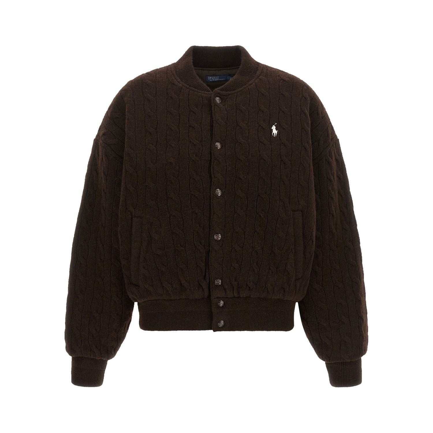 Polo Ralph Lauren Brown Wool Bomber