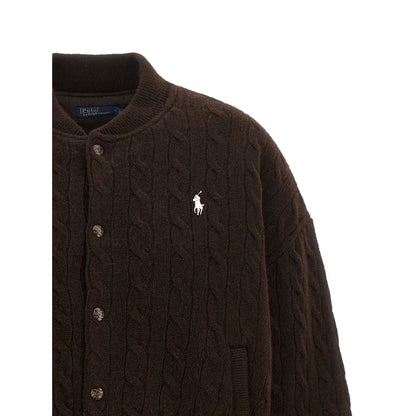 Polo Ralph Lauren Brown Wool Bomber