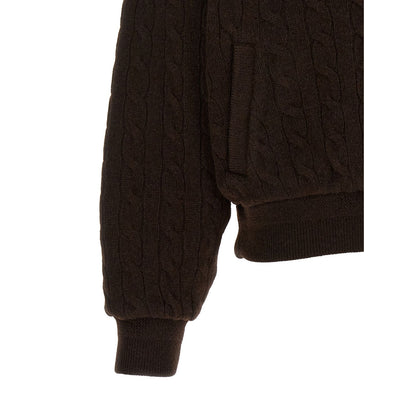 Polo Ralph Lauren Brown Wool Bomber