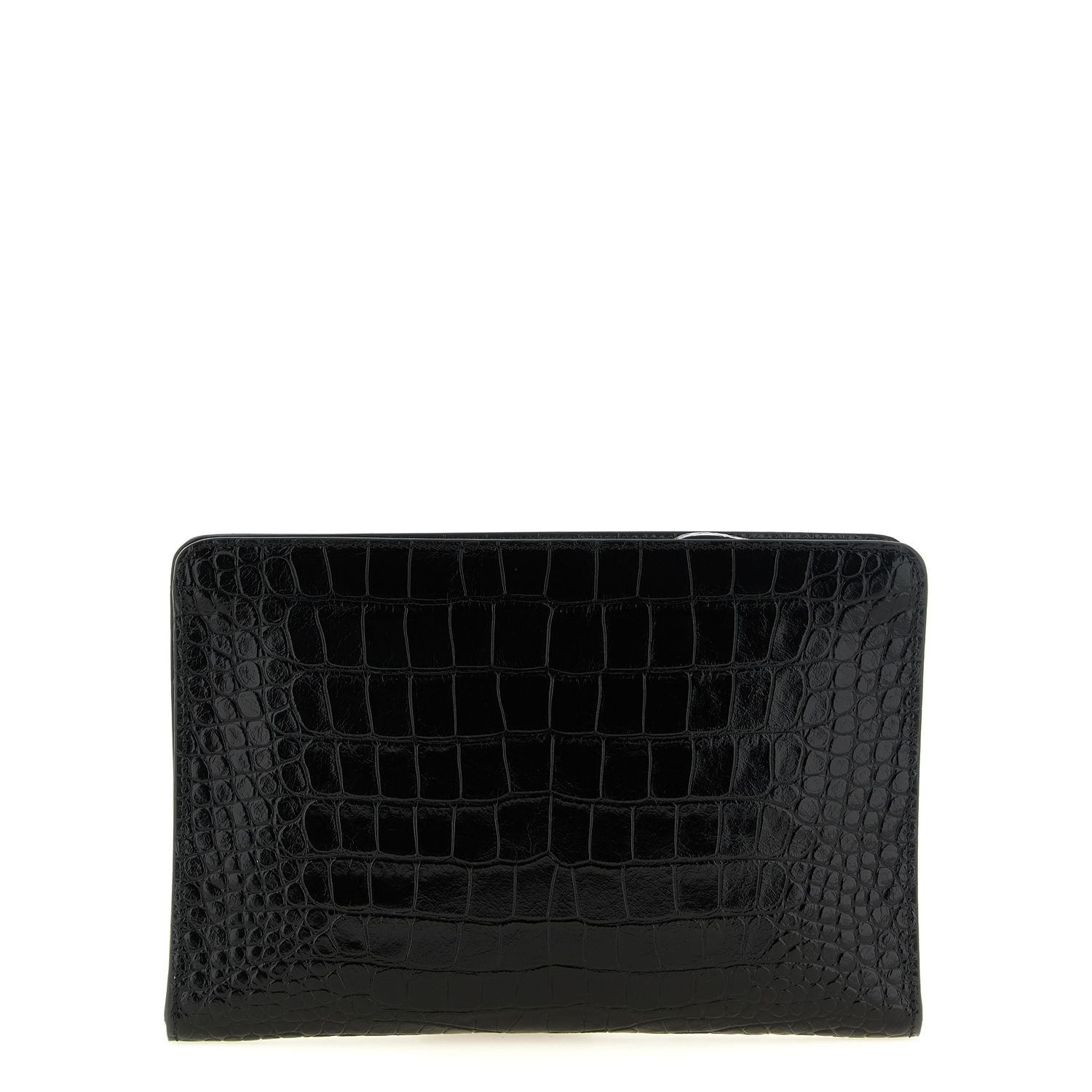 Tom Ford Black Calfskin Clutch Bag