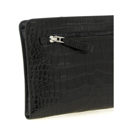 Tom Ford Black Calfskin Clutch Bag