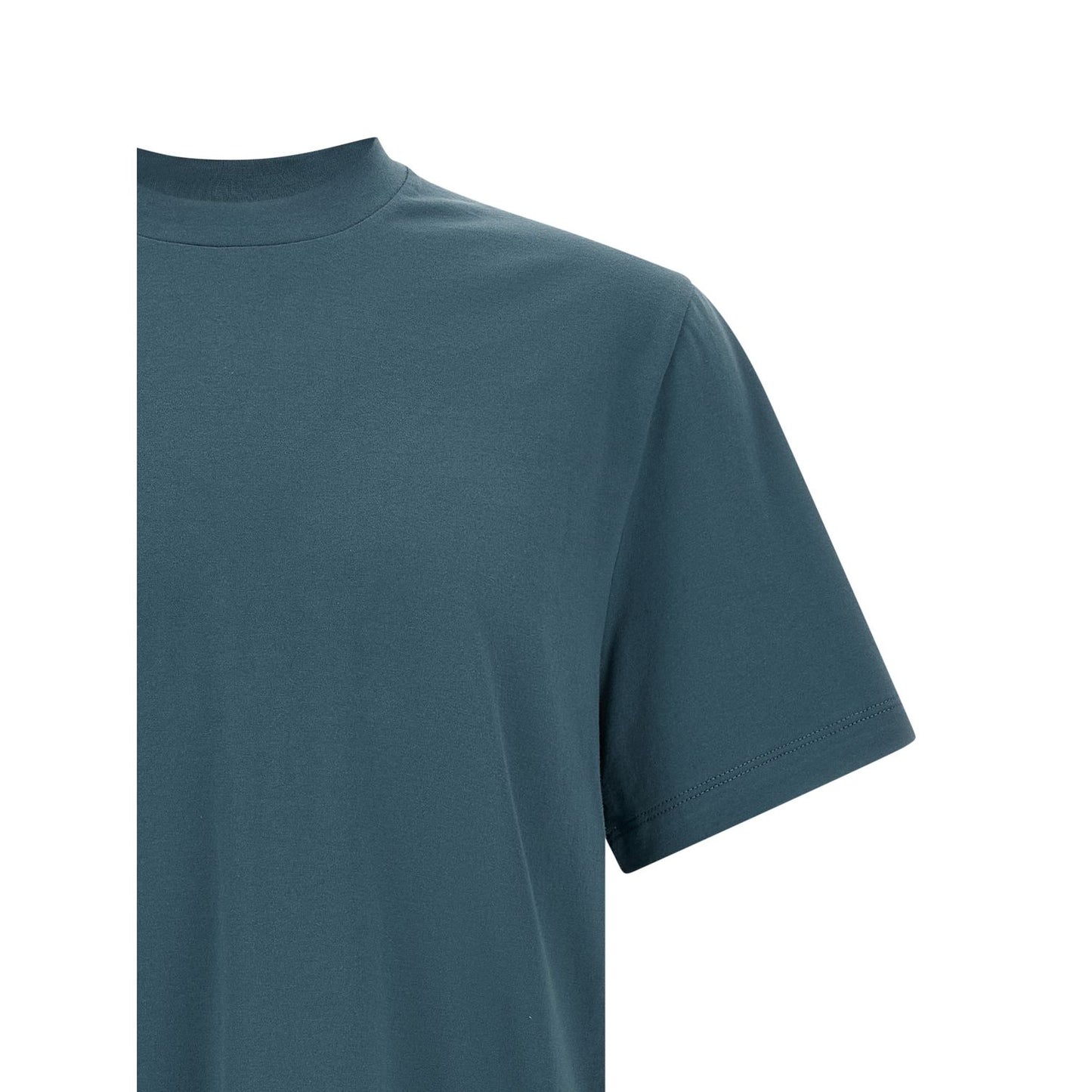 Brioni Blue Cotton T-Shirt