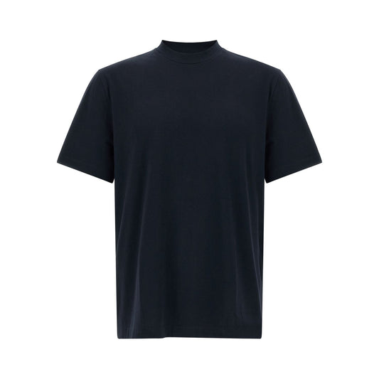 Brioni Blue Cotton T-Shirt