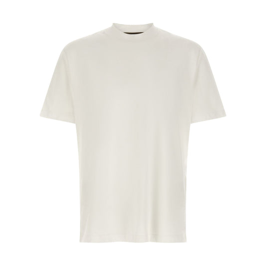 Brioni White Cotton T-Shirt