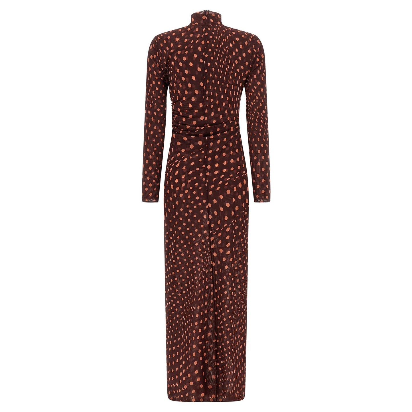 Stella McCartney Bordeaux Polyamide Long Dress