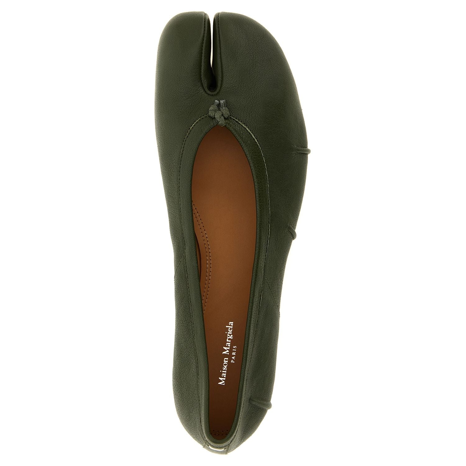 Maison Margiela Bicolor Lambskin Ballet Flats