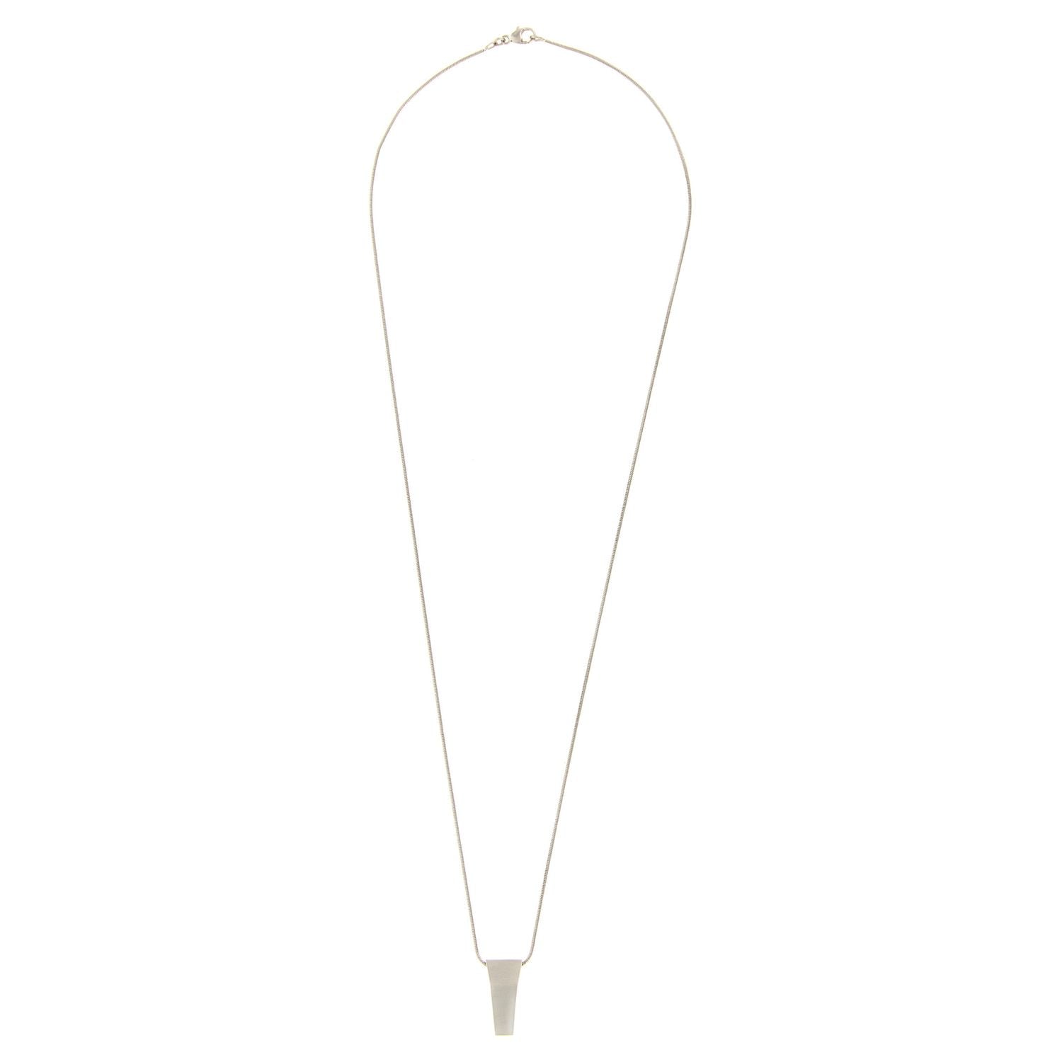 Rick Owens Silver Brass Necklace