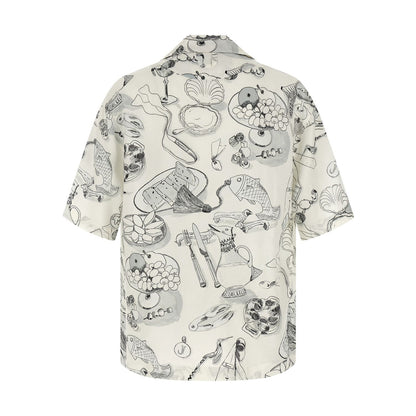 Jacquemus Bicolor Viscose Blouse