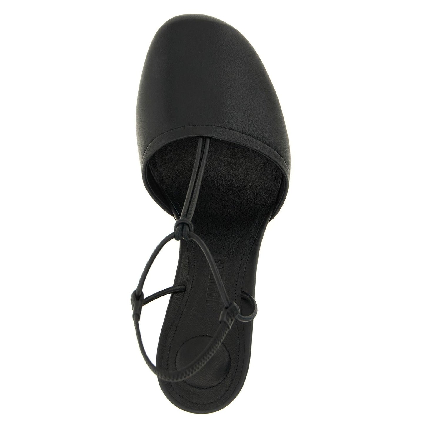 Jacquemus Black Lamb Leather High Heel Pumps