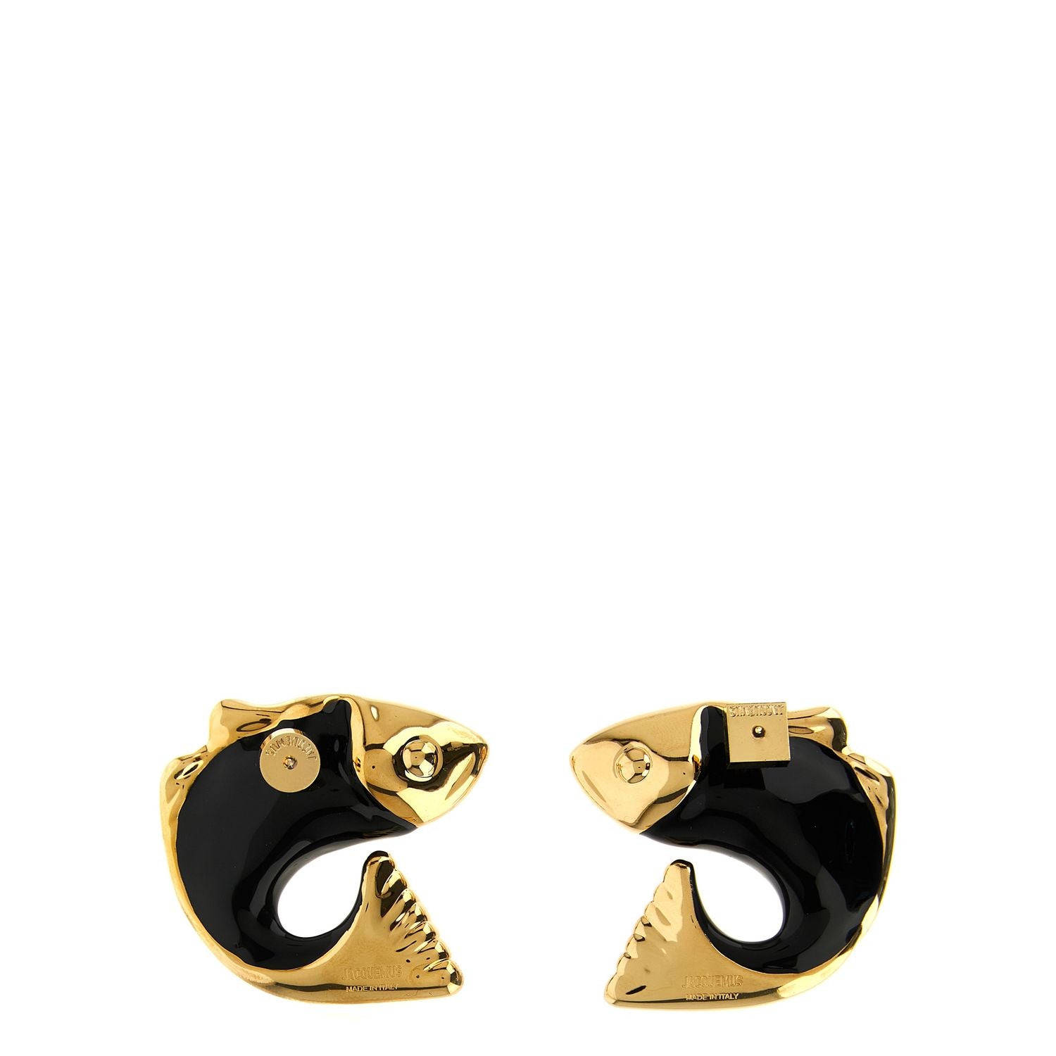 Jacquemus Black Copper Earrings