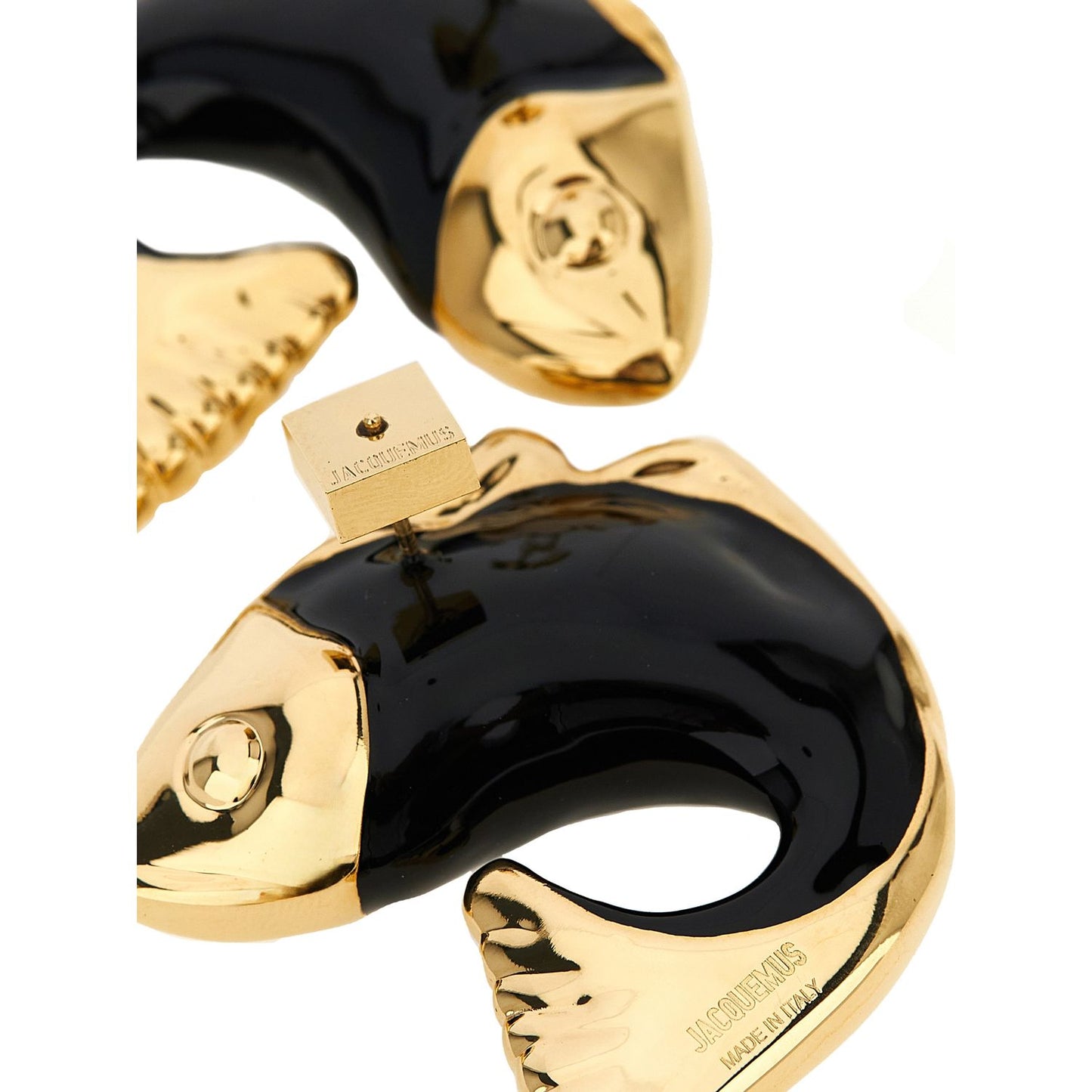 Jacquemus Black Copper Earrings