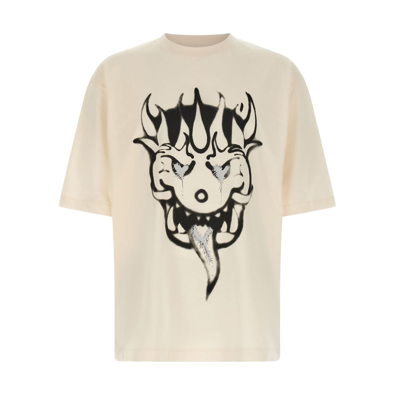 Y-3 White Cotton T-Shirt