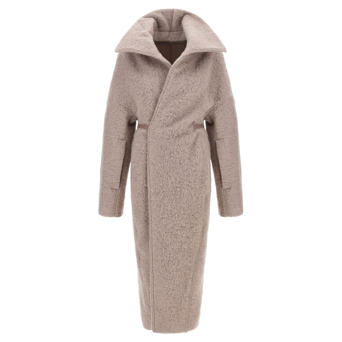 Rick Owens Multicolor Marabou Coat