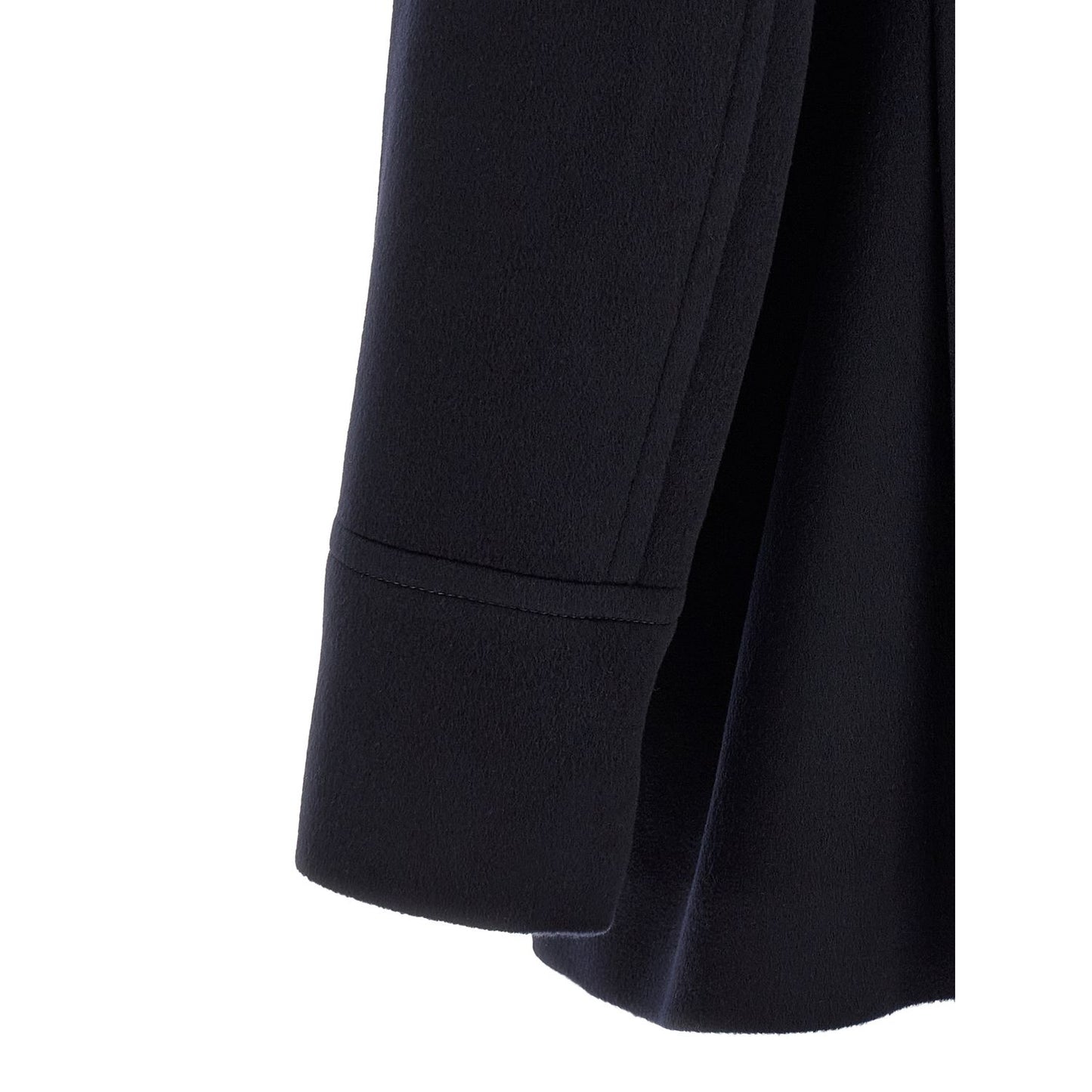 Brunello Cucinelli Blue Virgin Wool Coat