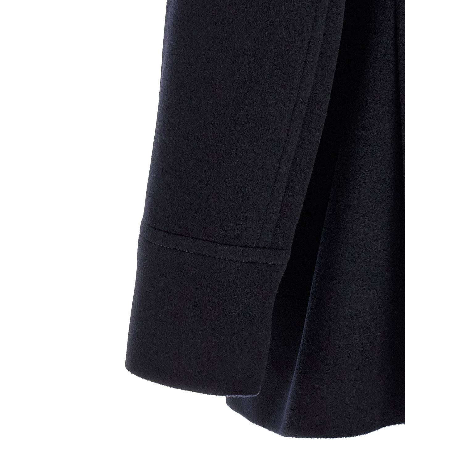Brunello Cucinelli Blue Virgin Wool Coat