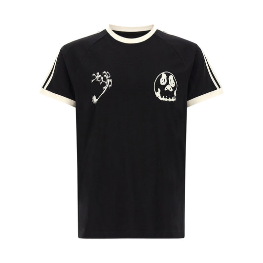 Y-3 Black Cotton T-Shirt