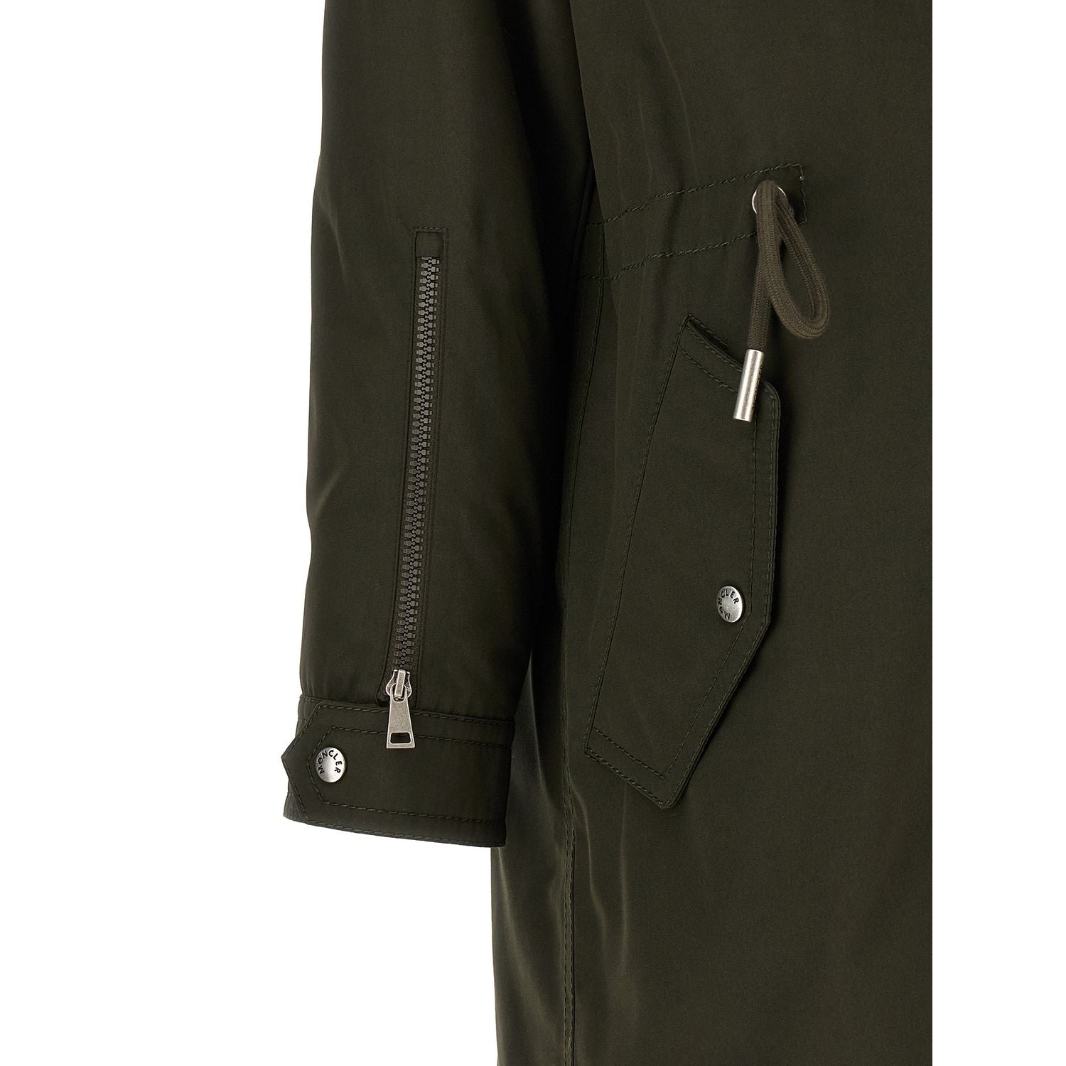 Moncler Bicolor Polyamide Parka